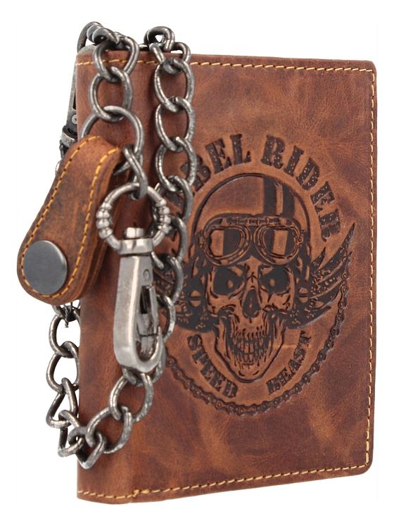 Greenburry Rebel Rider kožená peněženka 11 cm