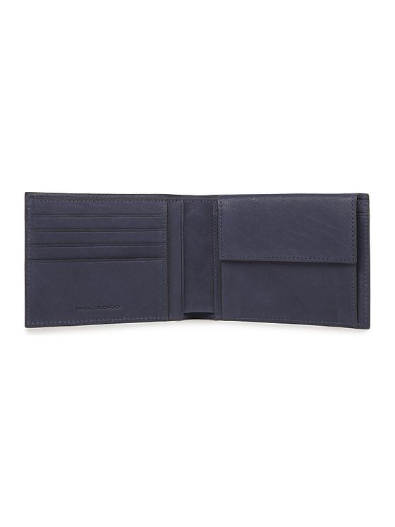 Piquadro Uomo-pung i læder 12,5 cm