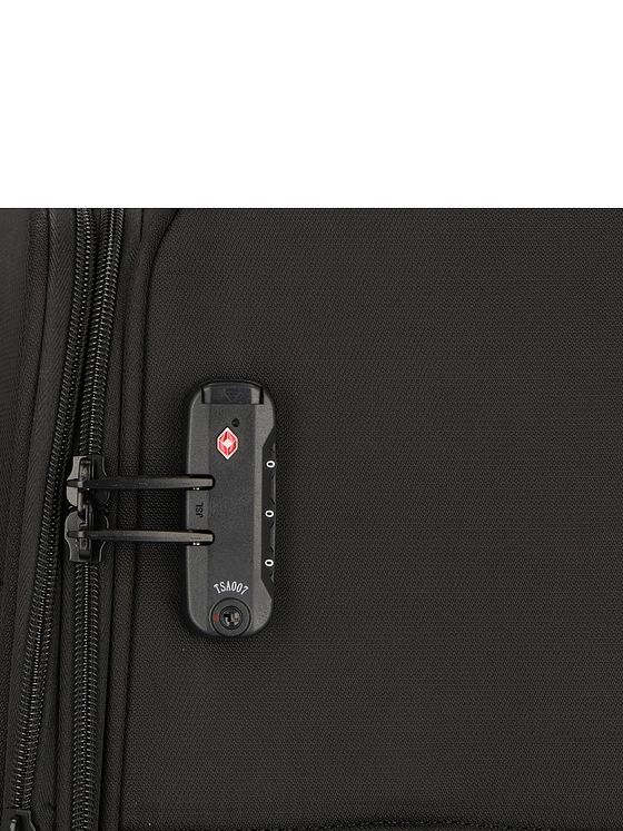 d & n Travel Line 9704 4 hjul Kuffert 3-delt med strækfold