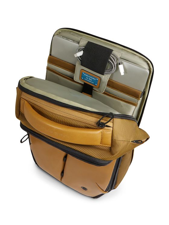 Piquadro PQ-Earth Business batoh RFID ochrana 41 cm Kapsa na notebook