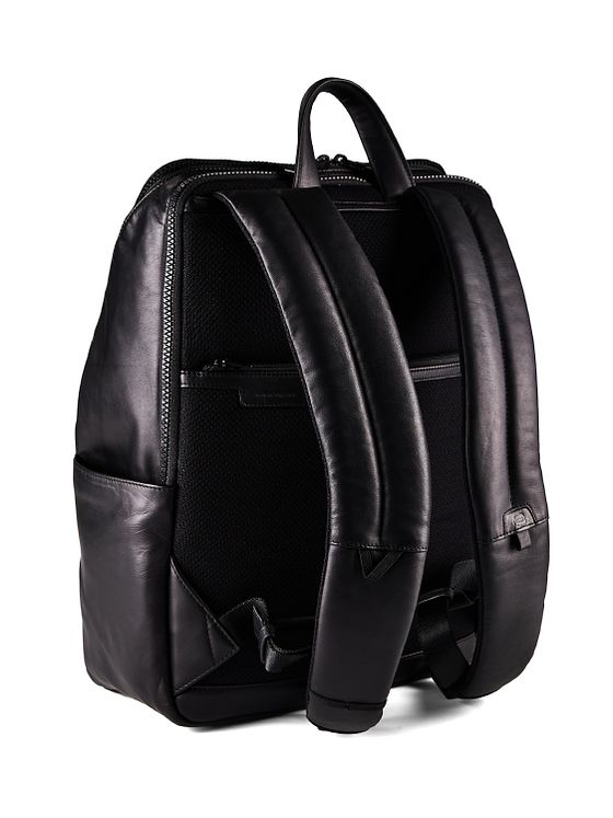 Piquadro Zaino Daypack Læder 34 cm Laptoprum
