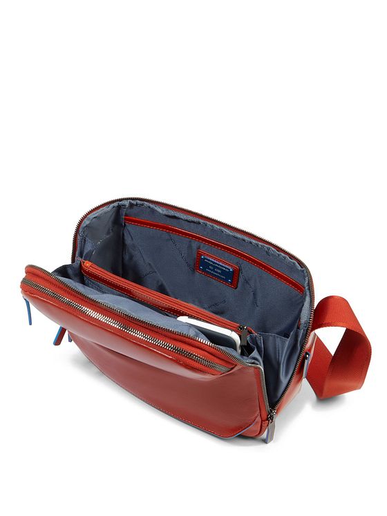 Piquadro Blue Square Skuldertaske Læder 27 cm