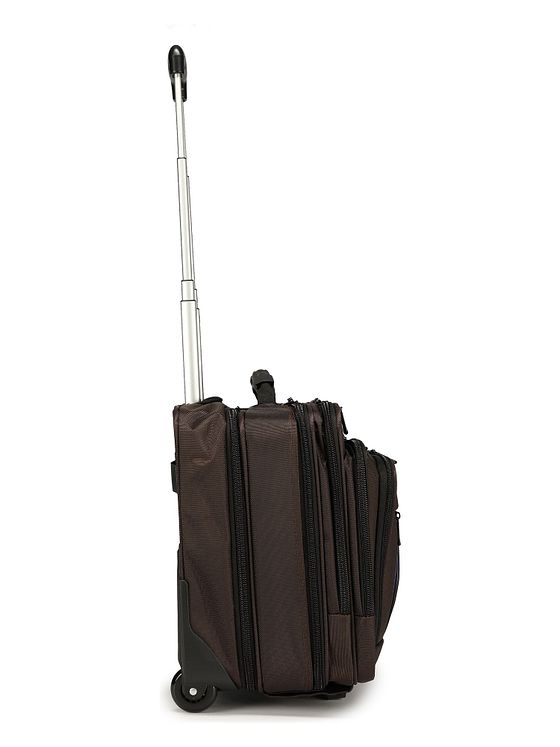 Dermata Obchodní vozík na 2 kolečkách s přihrádkou na notebook 42 cm