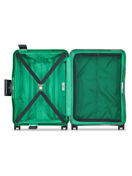 Delsey Paris x United Colors of Benetton Color Block Hardside 4-hjuls kabinevogn 55 cm