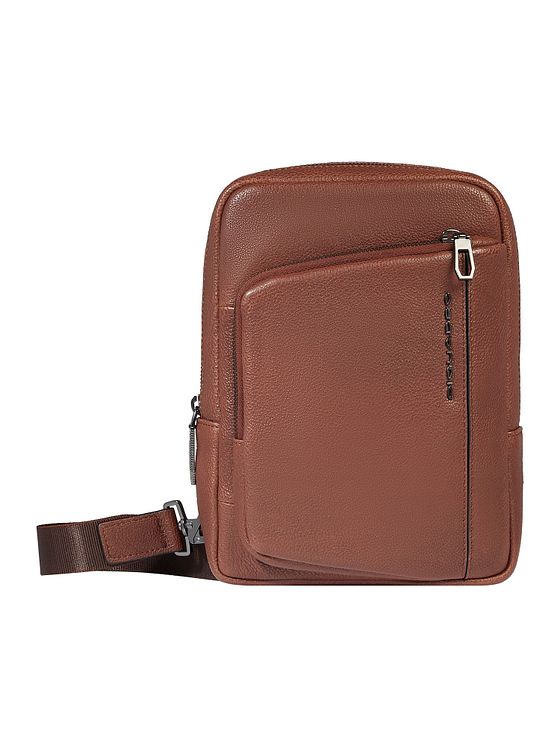 Piquadro Cronus Skuldertaske Læder 18 cm Piquadro Cronus Skuldertaske Læder 18 cm