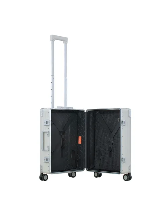 Aleon Fortis 4-hjulig kabinväska i Aluminium, 54 cm Aleon Fortis 4-hjulig kabinväska i Aluminium, 54 cm