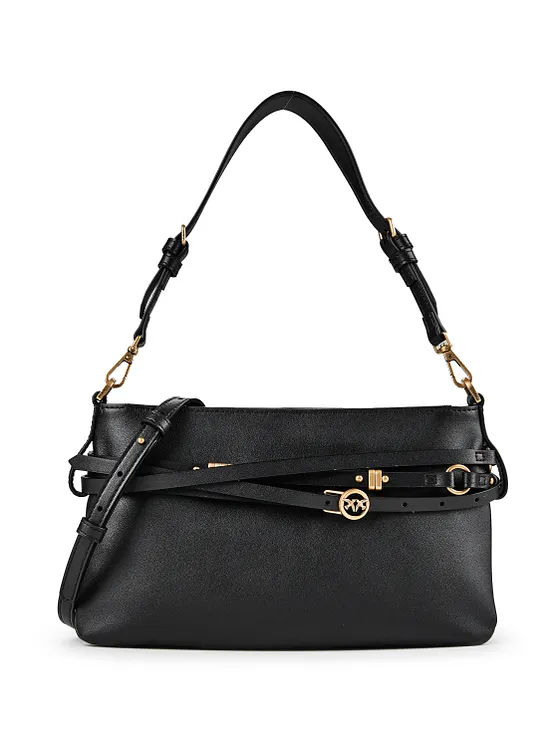 PINKO Love Bag Bolsa de hombro Piel natural 26 cm PINKO Love Bag Bolsa de hombro Piel natural 26 cm