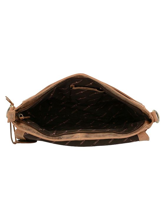 Greenburry Vintage aktovka přes rameno batoh kožený 35 cm