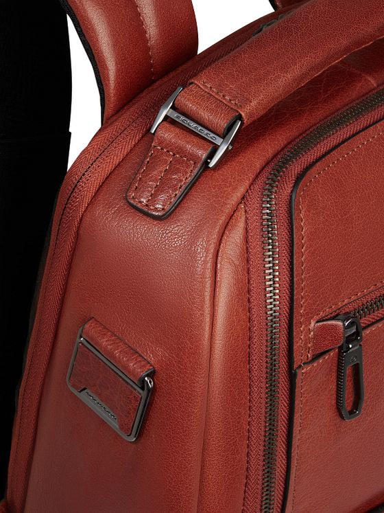 Piquadro Solm Daypack Læder 39 cm Laptoprum