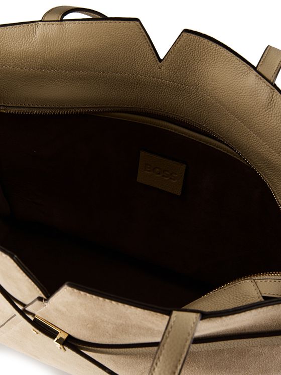 Boss Boss Revers Shopper-taske Læder 37 cm Laptoprum