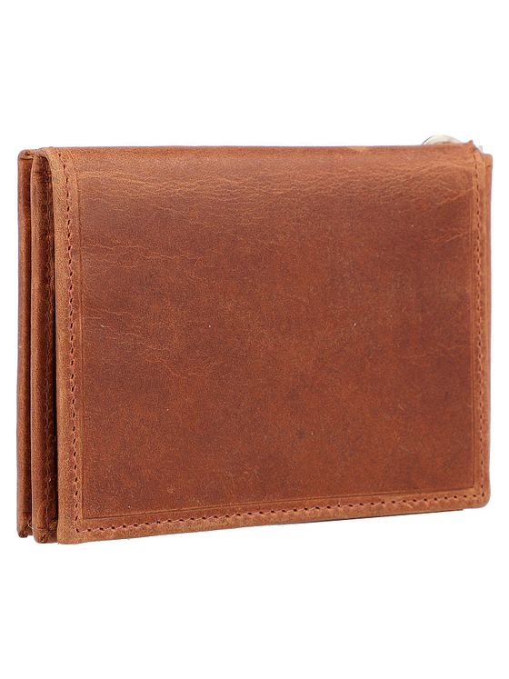 Mika Pung RFID-læder 11 cm med pengeclips Mika Pung RFID-læder 11 cm med pengeclips