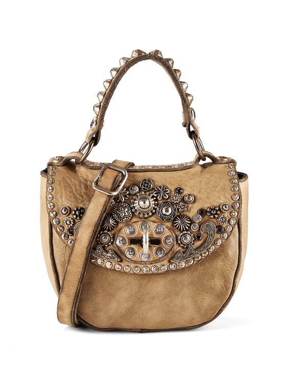 Campomaggi Afrodite Mini Bag håndtaske Læder 16 cm Campomaggi Afrodite Mini Bag håndtaske Læder 16 cm