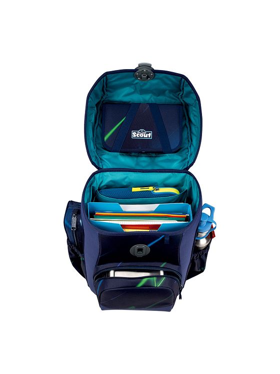 Scout Neo Exklusiv Superflash Skoleransel-sæt 4-delt Scout Neo Exklusiv Superflash Skoleransel-sæt 4-delt