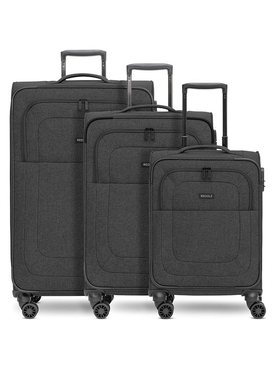 Redolz Essentials 12 THREE SET 4 hjul Kuffert 3-delt med strækfold