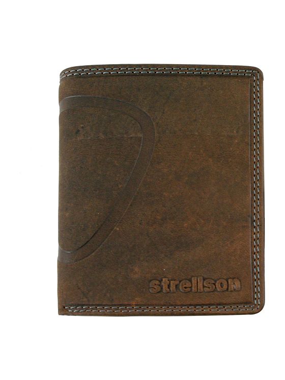 Strellson Baker Street-pung i læder 10 cm