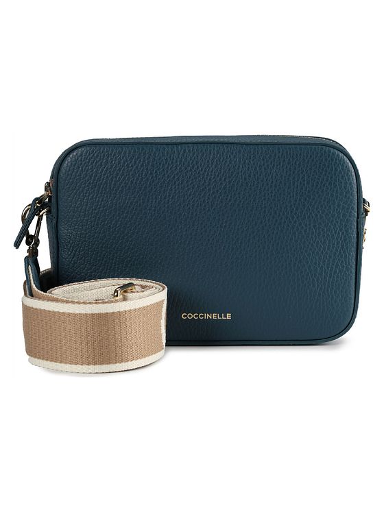 Coccinelle Tebe skuldertaske i læder 18 cm