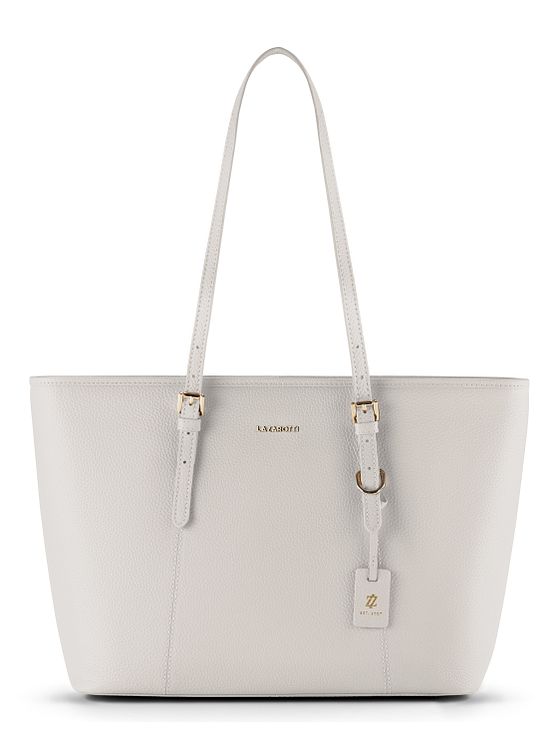 Lazarotti Bologna læder XL shopper taske læder 35 cm