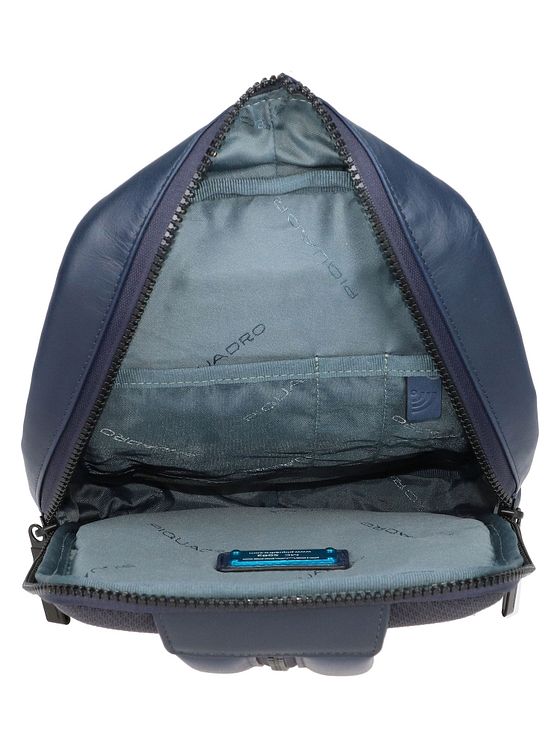 Piquadro Skuldertaske Læder 20 cm