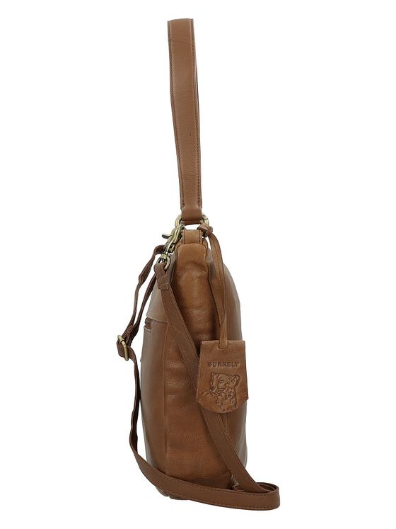 Burkely Natural Norah Skuldertaske Læder 32 cm