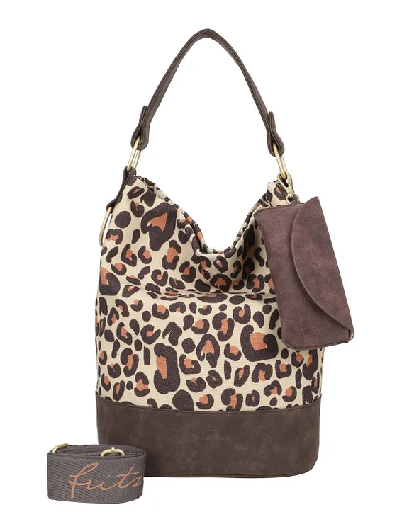 Fritzi aus Preußen Izzy07 Limited Leo Camel Skuldertaske 25 cm Fritzi aus Preußen Izzy07 Limited Leo Camel Skuldertaske 25 cm