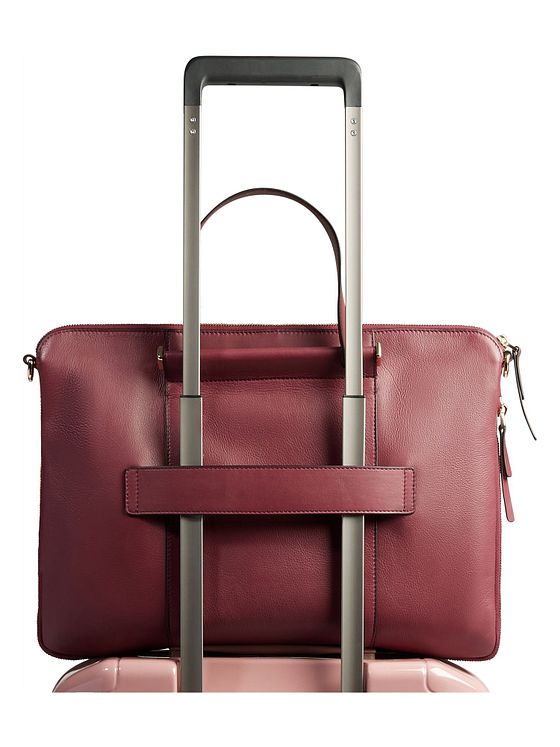 Piquadro Circle dokumentmappe i læder 43 cm rum til bærbar computer Piquadro Circle dokumentmappe i læder 43 cm rum til bærbar computer