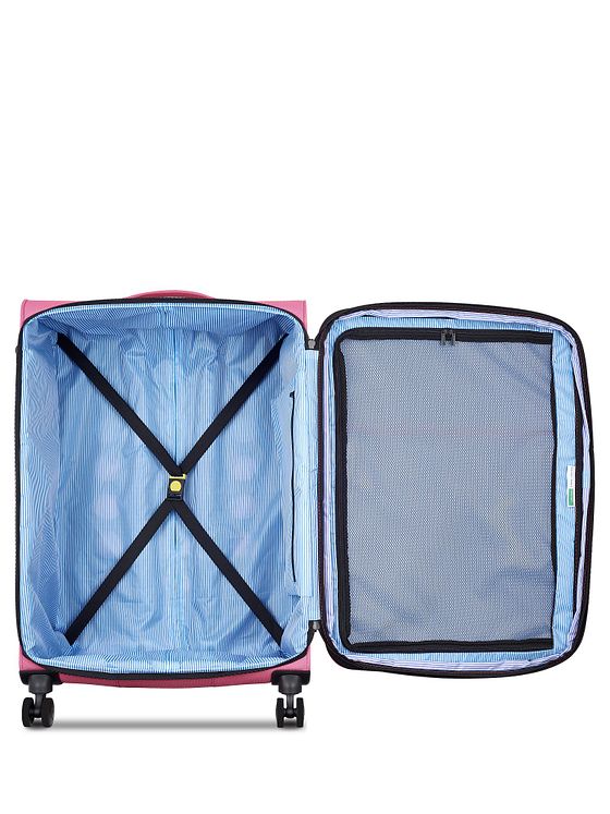 Delsey Paris x United Colors of Benetton BE 4-hjuls trolley L 76 cm med stretchfold