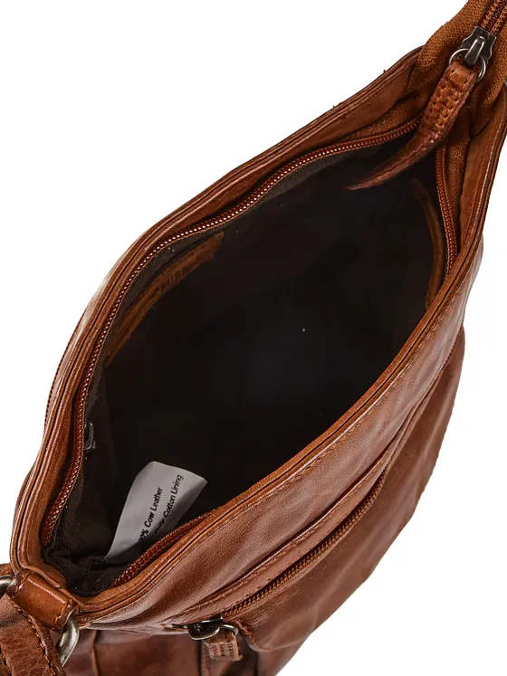 Greenburry Torro Lavado Bolsa de hombro Piel natural 24 cm
