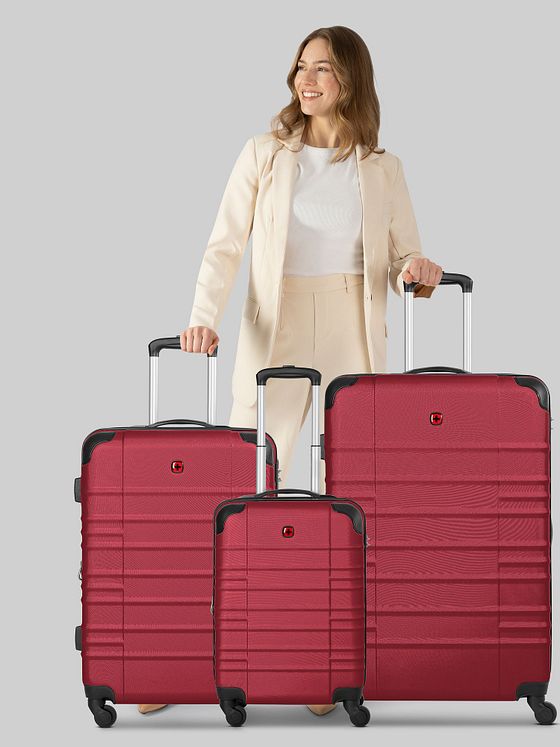 Wenger Amplar Evo 4 hjul Kuffert 3-delt med strækfold Wenger Amplar Evo 4 hjul Kuffert 3-delt med strækfold