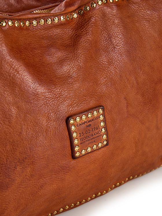 Campomaggi Simona Skuldertaske Læder 31 cm