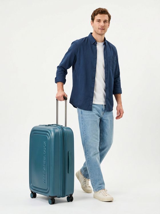 Mandarina Duck Logoduck + 4 ruedas Trolley L 75 cm Mandarina Duck Logoduck + 4 ruedas Trolley L 75 cm