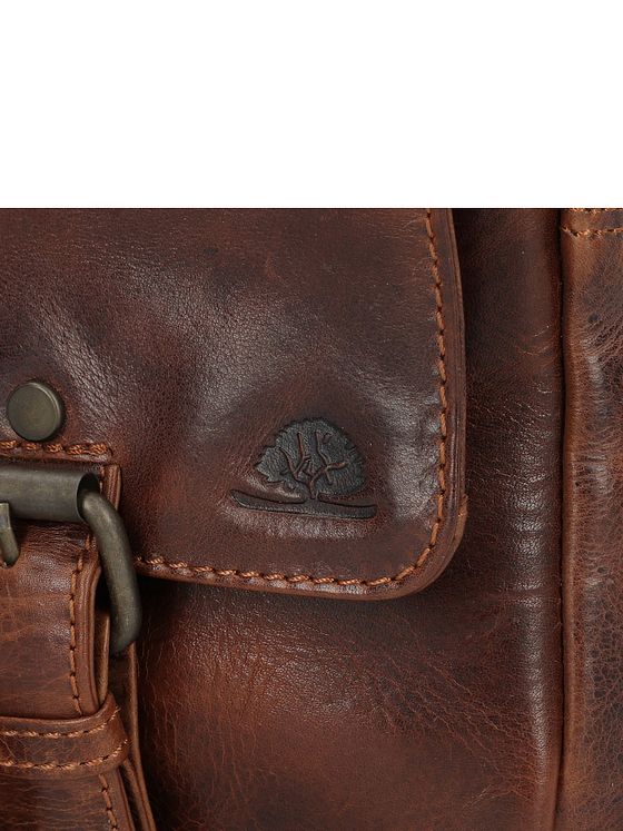 Greenburry Rugged Skuldertaske Læder 21 cm