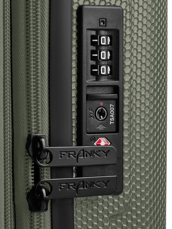 Franky Munich 4.0 4 ruedas Trolley de cabina S 53 cm Con fuelle expandible
