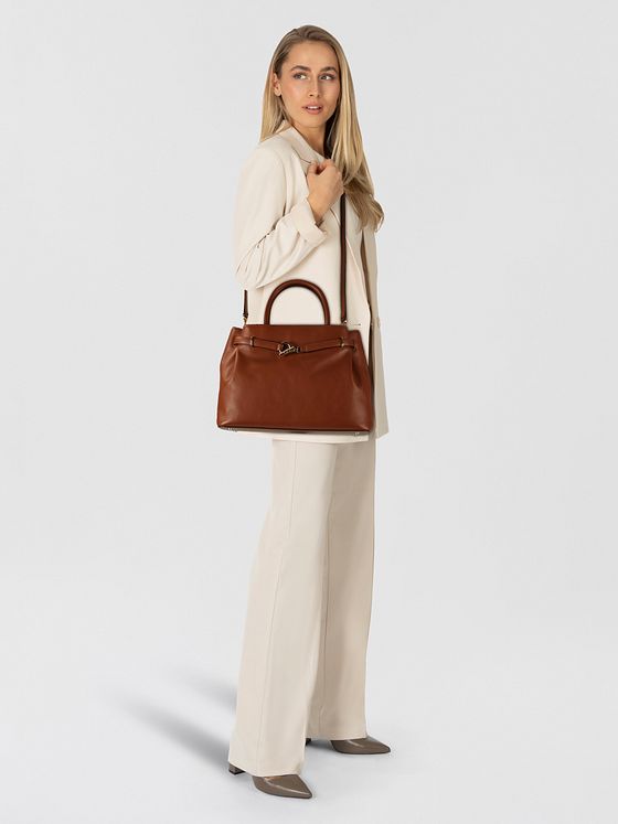 Lauren Ralph Lauren Blake Skuldertaske Læder 35.5 cm