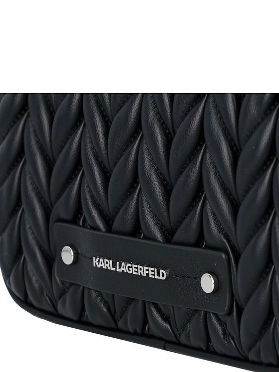 Karl Lagerfeld Weave Skuldertaske 22 cm
