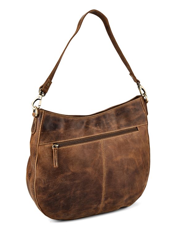 Greenburry Vintage Skuldertaske Læder 37 cm