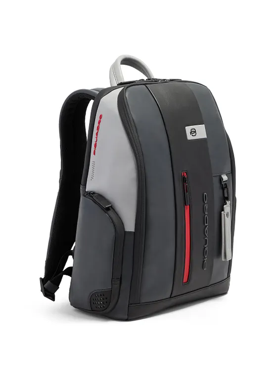 Piquadro Urban Daypack RFID-beskyttelse Læder 46 cm Laptoprum