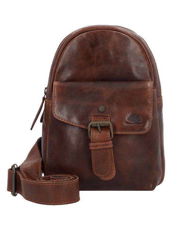 Greenburry Rugged Skuldertaske Læder 17 cm