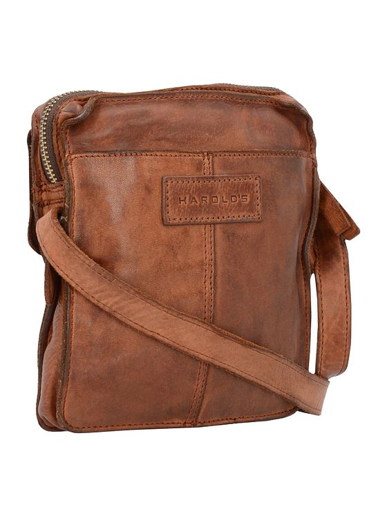 Harold's Submarine skuldertaske i læder 16 cm
