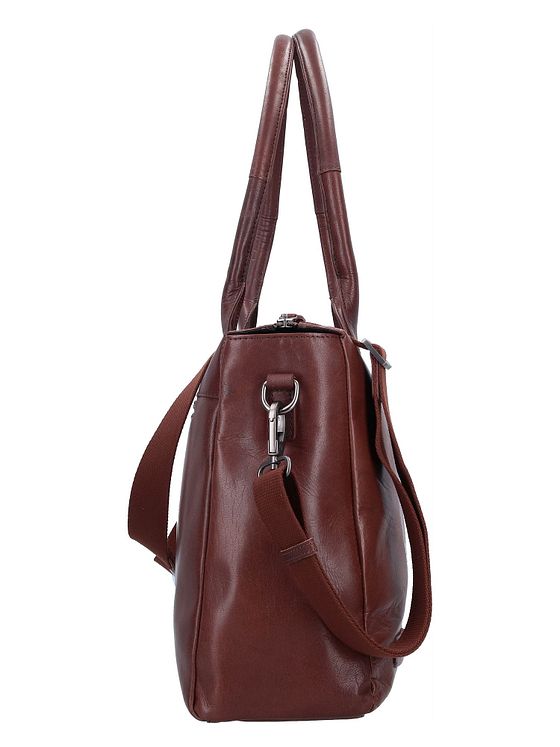 Plevier Rock Copal Skuldertaske Læder 44 cm Laptoprum