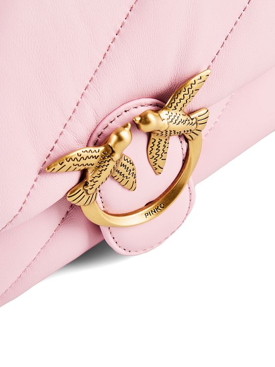 PINKO Love Puff Skuldertaske Læder 21 cm