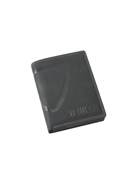 Strellson Baker Street-pung i læder 10 cm