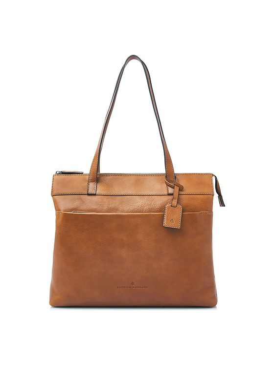 Castelijn & Beerens Lia Shopper-taske RFID-beskyttelse Læder 45 cm Laptoprum
