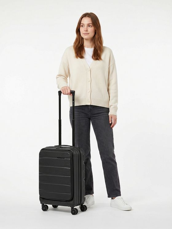 Franky Munich 4.0 4 ruedas Trolley de cabina 55 cm Compartimento para laptop Con fuelle expandible