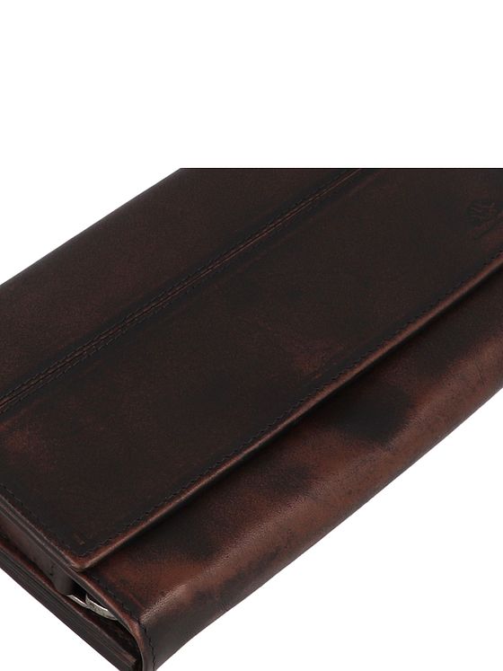 Greenburry Destressed Pung RFID-beskyttelse Læder 13 cm