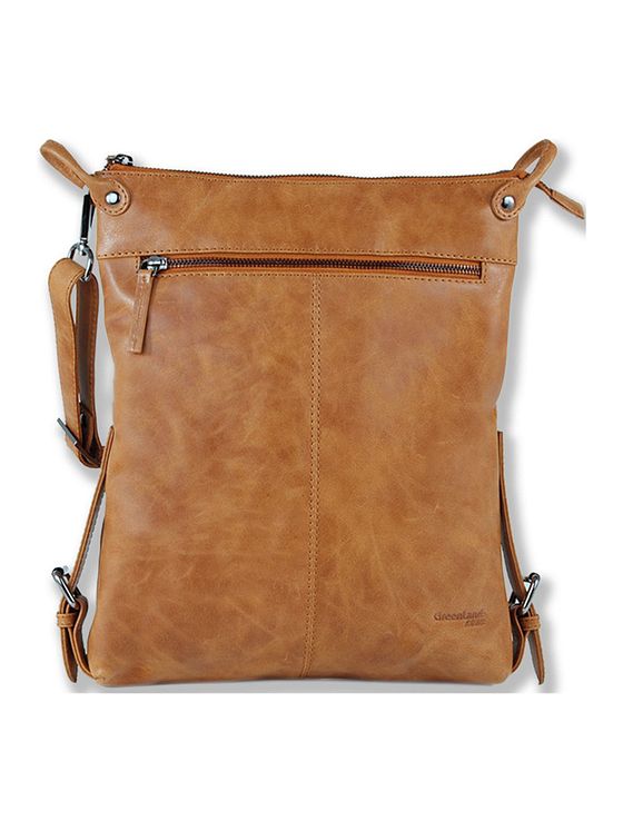 Greenland Nature Let skuldertaske i læder 27 cm