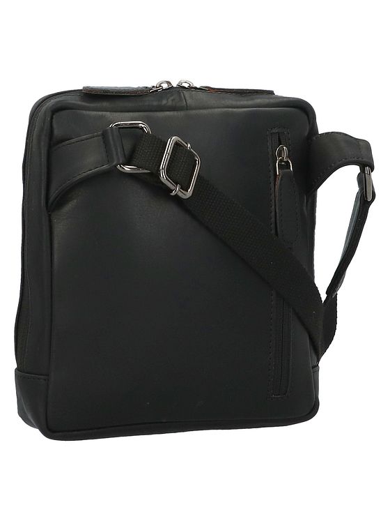 Jack Kinsky Montreal 9 skuldertaske i læder 20 cm