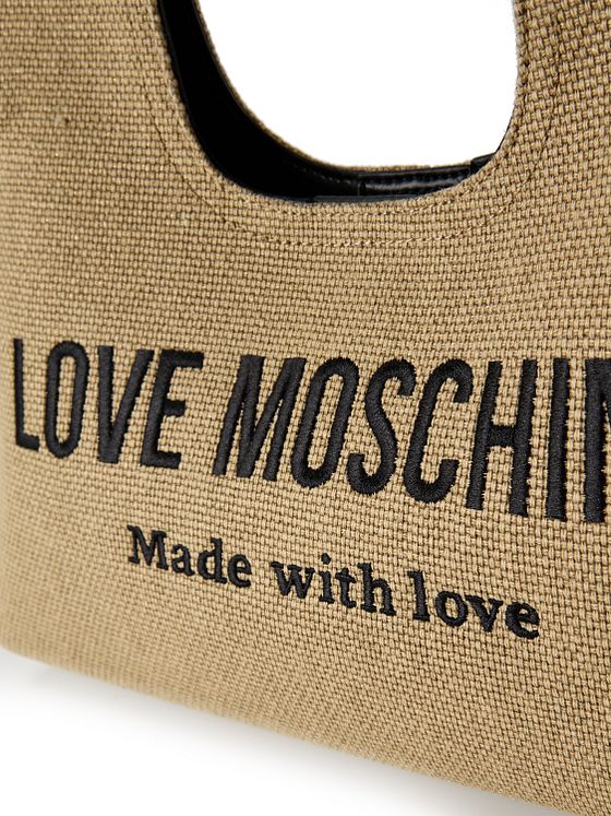 Love Moschino Cargo Canvas Taška přes rameno 34 cm