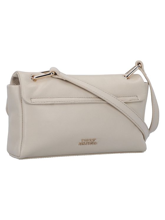 Tommy Hilfiger Pushlock Skuldertaske Læder 22 cm