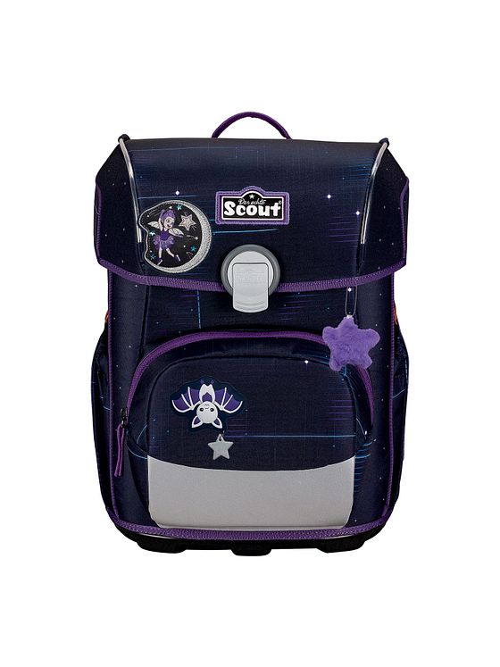 Scout Neo Exklusiv Safety Light Skoleransel-sæt 5-delt