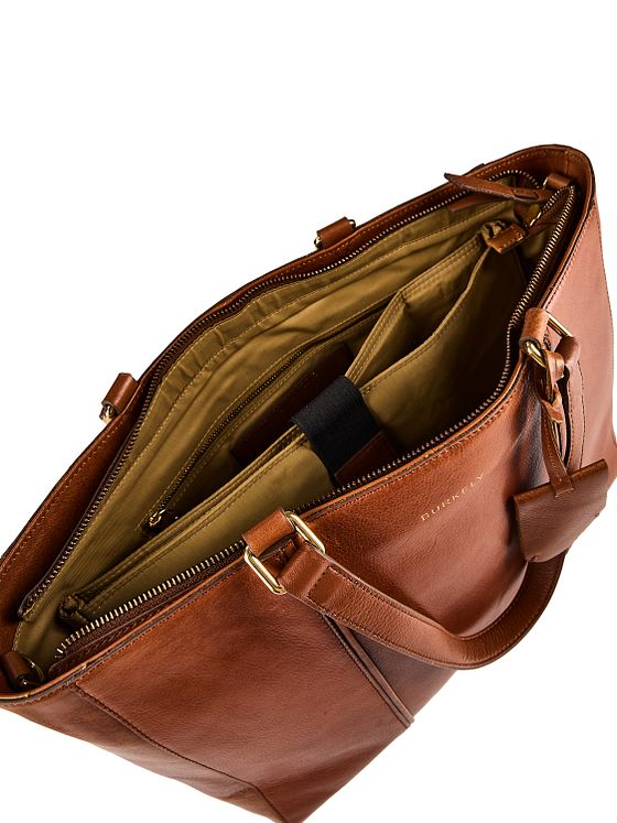 Burkely Fine Florence Tygkasse Läder 36 cm Laptopfack Burkely Fine Florence Tygkasse Läder 36 cm Laptopfack